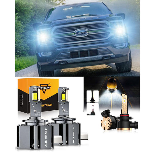 For 2013-2014 Ford F-150 HID D3S LED Headlight Bulbs - Auxbeam  – éclairage LED auto