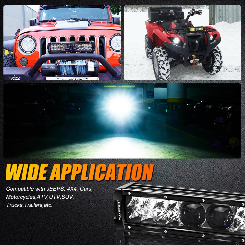 12"/22"/32"/42"/52" 5D-PRO Series LED Light Bar with 5D Projectors For 2004 Toyota Tacoma