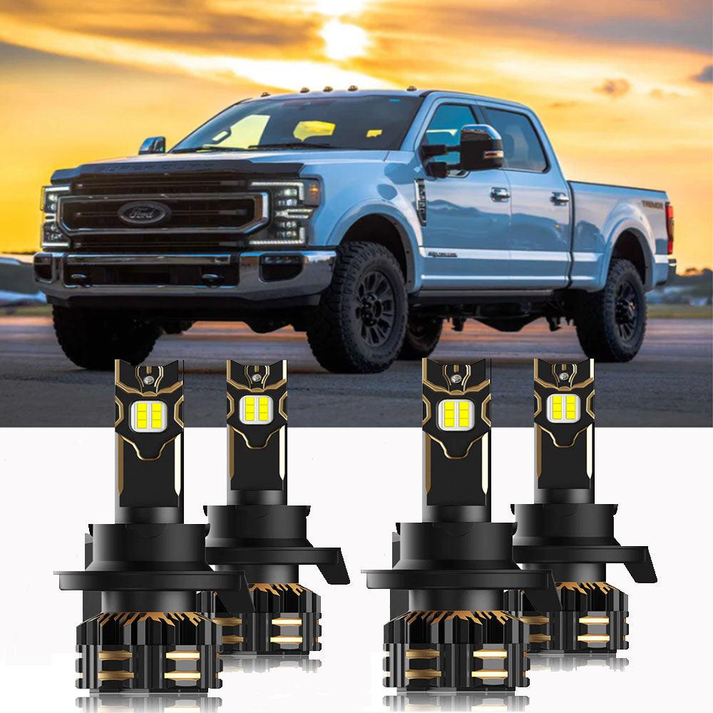 For 2020 Ford F-250 Super Duty  H13 LED Headlight Bulbs Bundle - Auxbeam  – éclairage LED auto