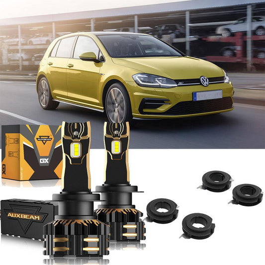 For 2017 Volkswagen Golf 7 (5G) Facelift H7 LED Headlight Bulbs - Auxbeam  – éclairage LED auto