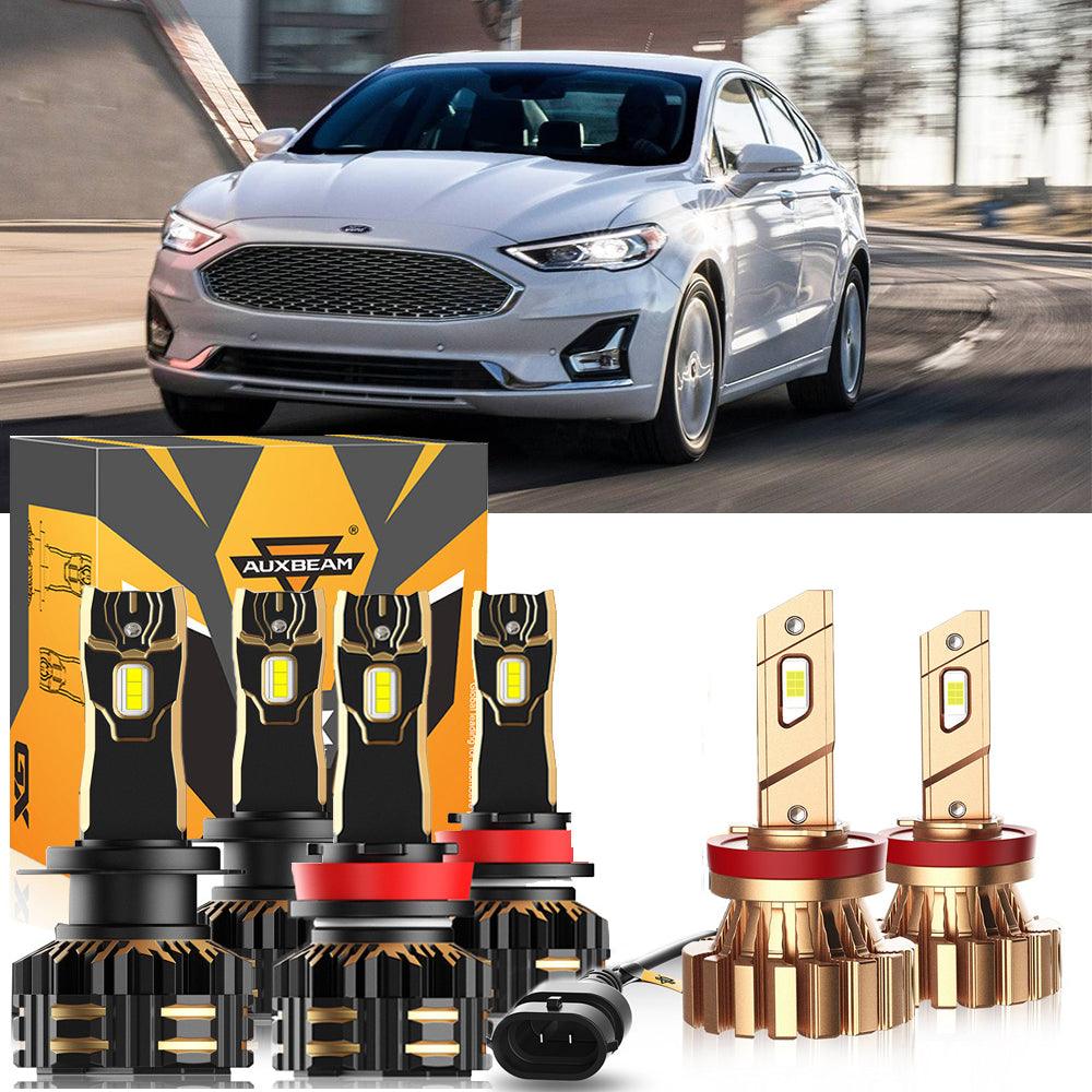 For 2006-2017 Ford Fusion H7 H11 LED Headlight Bulbs Bundle - Auxbeam  – éclairage LED auto