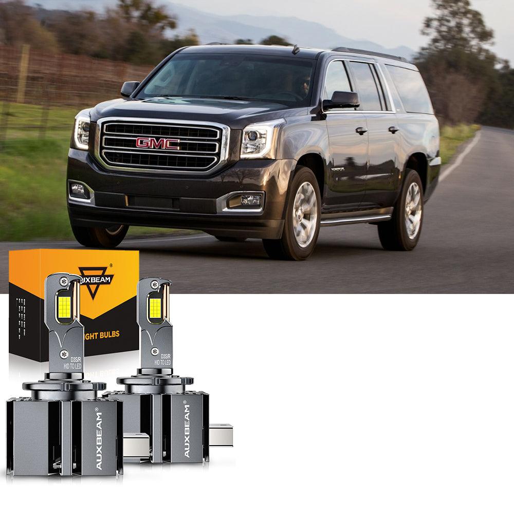 For 2017-2018 GMC Yukon XL HID 9005 D3S LED Headlight Bulbs Bundle - Auxbeam  – éclairage LED auto