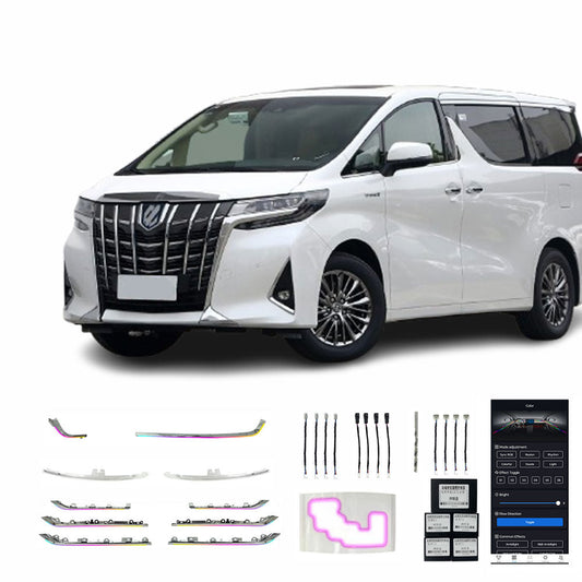 15 22 Alphard Vellfire 24 Lumières Modification Intérieure Lumière dAmbiance RHD ou LHD
