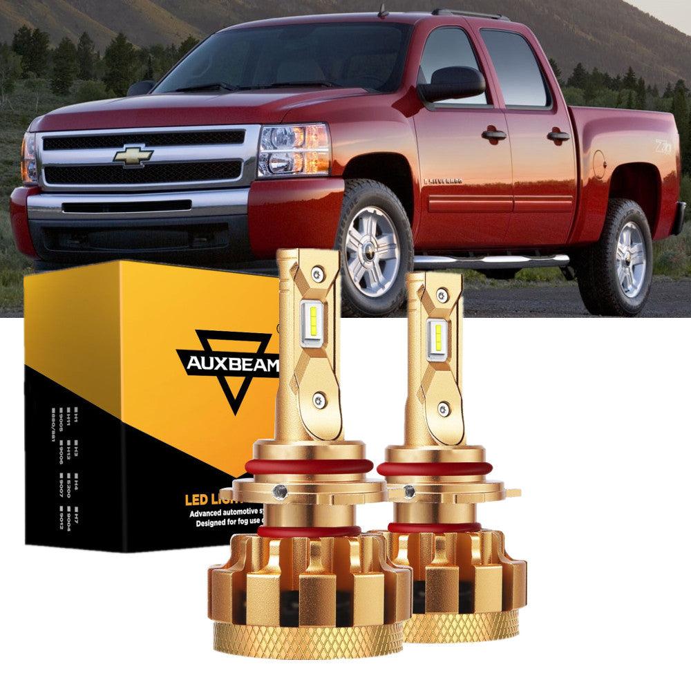 For 2007-2015 Chevrolet Silverado 1500 F-16 Plus Series Built-in Canbus Automotive Grade 14000LM LED Light Bulbs High Low Beam Bundle - Auxbeam  – éclairage LED auto