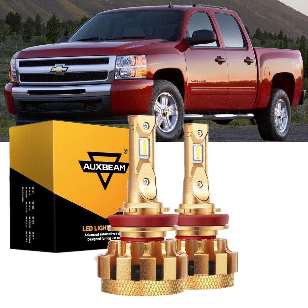 For 2007-2015 Chevrolet Silverado 1500 F-16 Plus Series Built-in Canbus Automotive Grade 14000LM LED Light Bulbs High Low Beam Bundle - Auxbeam  – éclairage LED auto