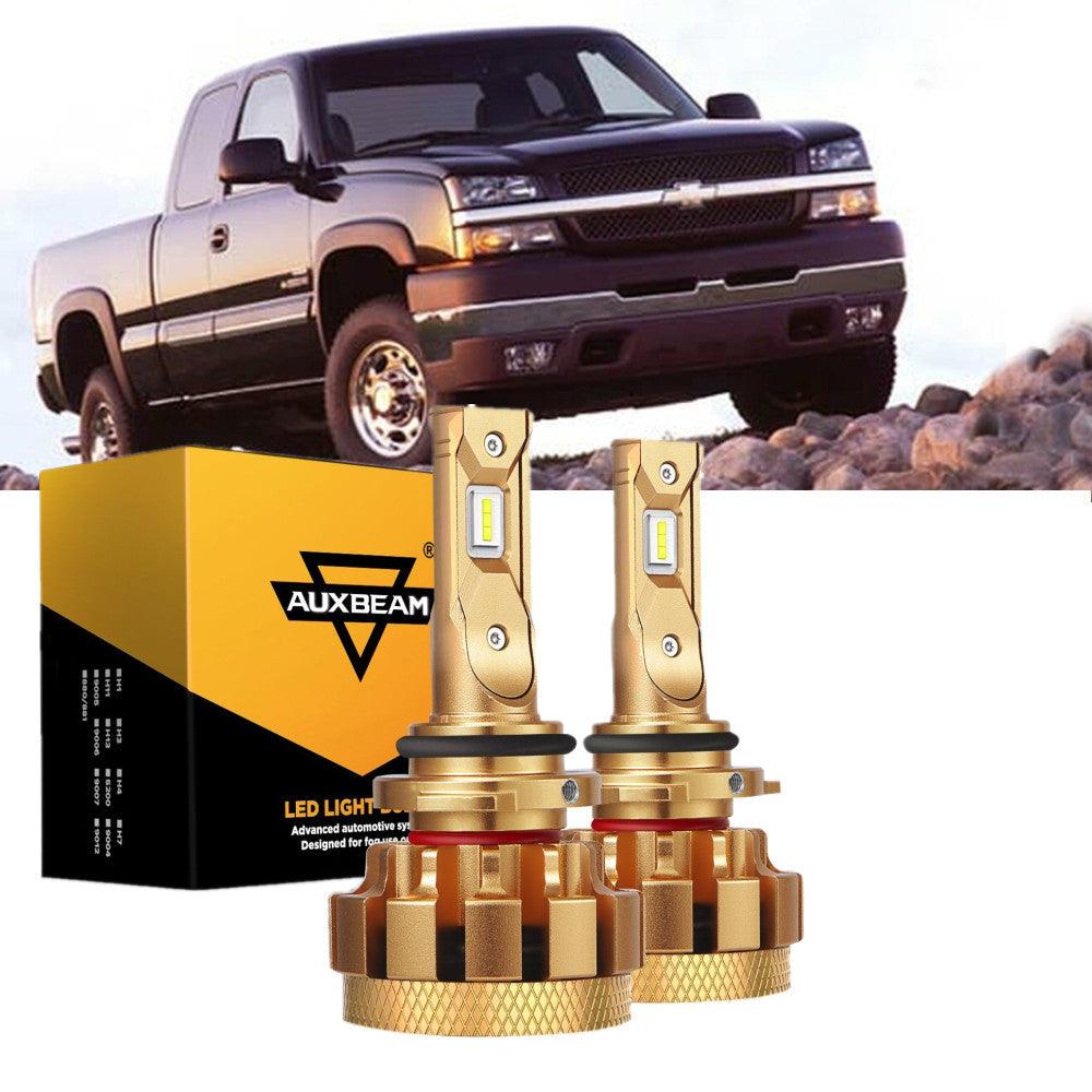 For 2007 Chevrolet Silverado 1500 HD Classic F-16 Plus Series Built-in Canbus Automotive Grade 14000LM LED Light Bulbs High Low Beam Bundle - Auxbeam  – éclairage LED auto