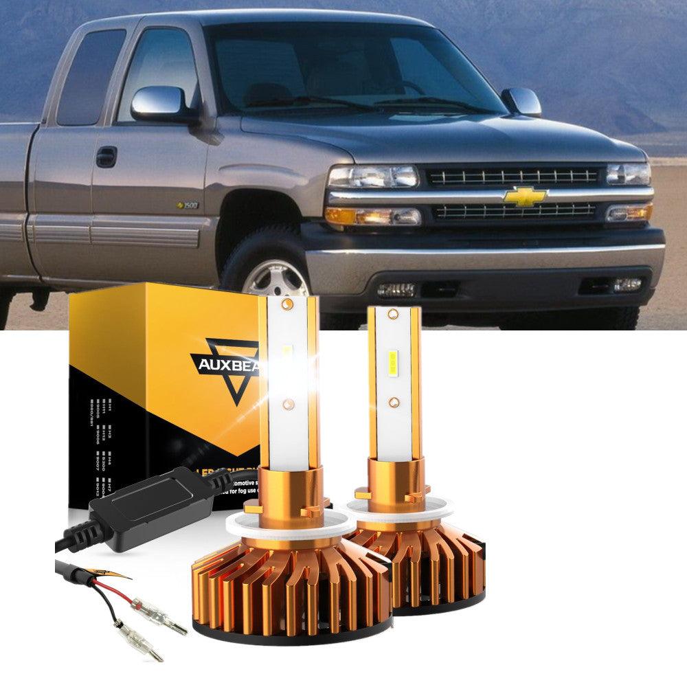 For 2000-2002 Chevrolet Silverado 1500 F-16 Plus Series Built-in Canbus Automotive Grade 14000LM LED Light Bulbs High Low Beam Bundle - Auxbeam  – éclairage LED auto
