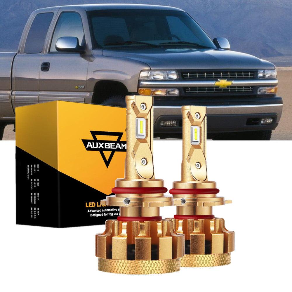 For 2000-2002 Chevrolet Silverado 1500 F-16 Plus Series Built-in Canbus Automotive Grade 14000LM LED Light Bulbs High Low Beam Bundle - Auxbeam  – éclairage LED auto