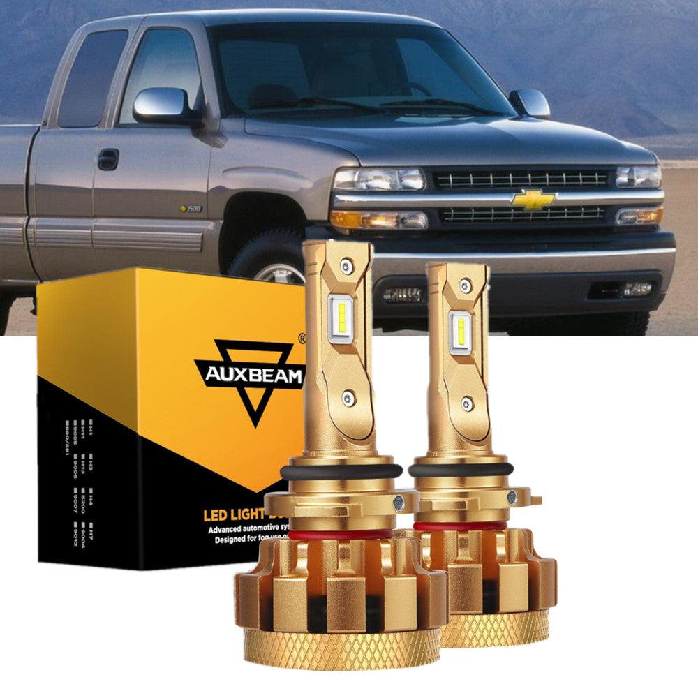 For 2003-2006 Chevrolet Silverado 1500 F-16 Plus Series Built-in Canbus Automotive Grade 14000LM LED Light Bulbs High Low Beam Bundle - Auxbeam  – éclairage LED auto