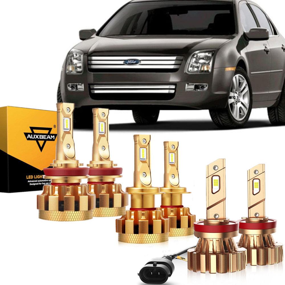 For 2018-2020 Ford Fusion F-16 Plus Series Built-in Canbus Automotive Grade 14000LM LED Light Bulbs High Low Beam Bundle - Auxbeam  – éclairage LED auto