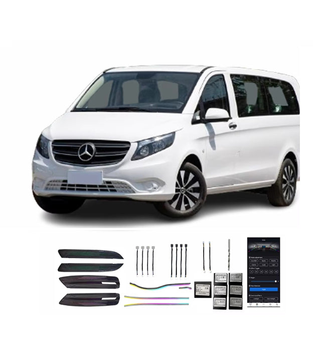 16 23 Vito Business Reform Structure Inchangée 22 Lumières Éclairage Ambiant Intérieur Voiture