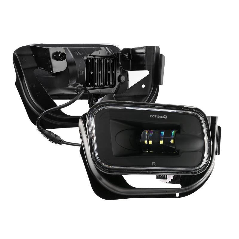 (2pcs/set) 36W LED Fog Light for Dodge Ram 1500 2009-2012 Dodge Ram 2500/3500 2010-2018 (Black)