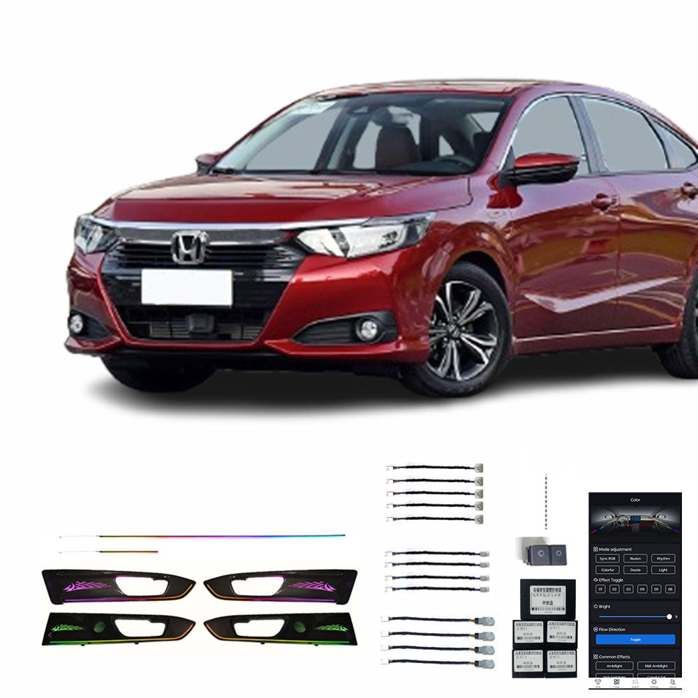 Lumière dAmbiance Intérieure Pour Honda Crider 2019 2024 Modification Intérieure Haute Qualité 19 Lampes