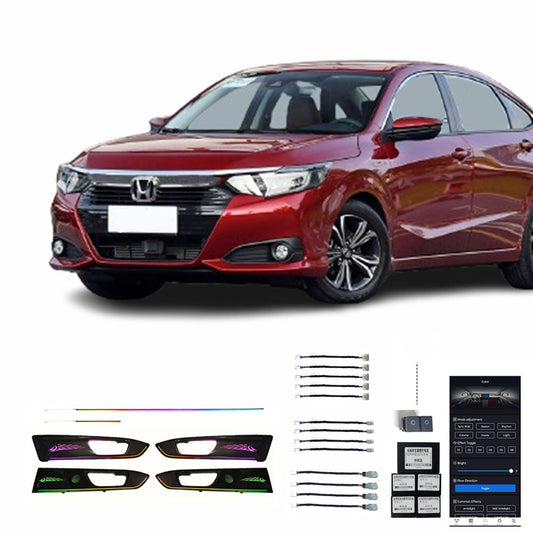 Lumière dAmbiance Intérieure Pour Honda Crider 2019 2024 Modification Intérieure Haute Qualité 19 Lampes