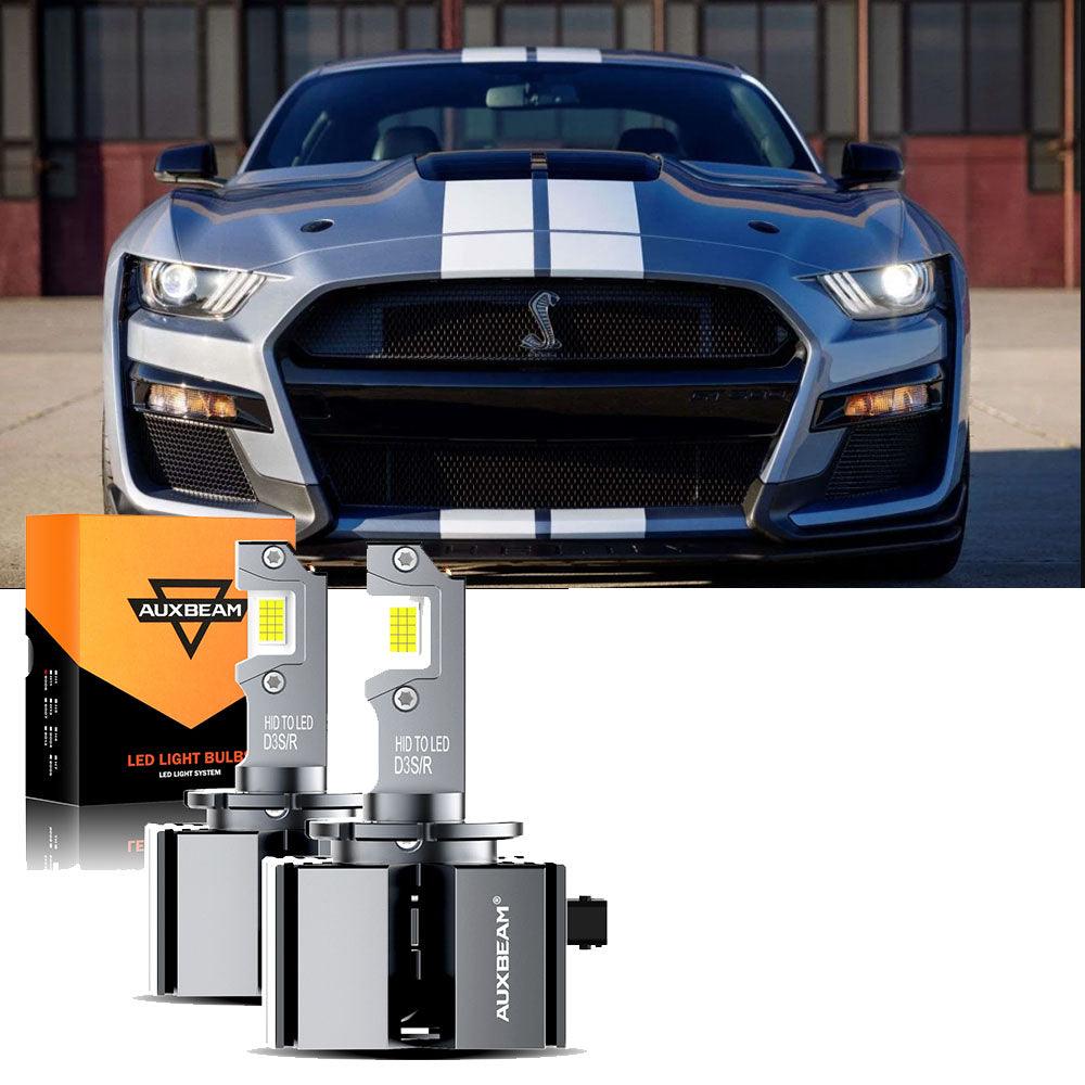 For 2013-2017 Ford Mustang D3S LED Headlight Bulbs - Auxbeam  – éclairage LED auto