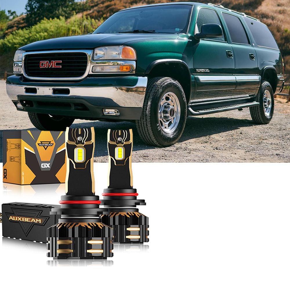 For 2000-2006 GMC Yukon XL 2500 9005 9006 LED Headlight Bulbs Bundle - Auxbeam  – éclairage LED auto