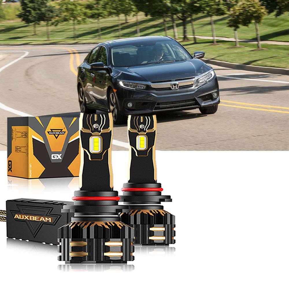 For 2016-2020 Honda Civic 9005 H11 LED Headlight Bulbs Bundle - Auxbeam  – éclairage LED auto