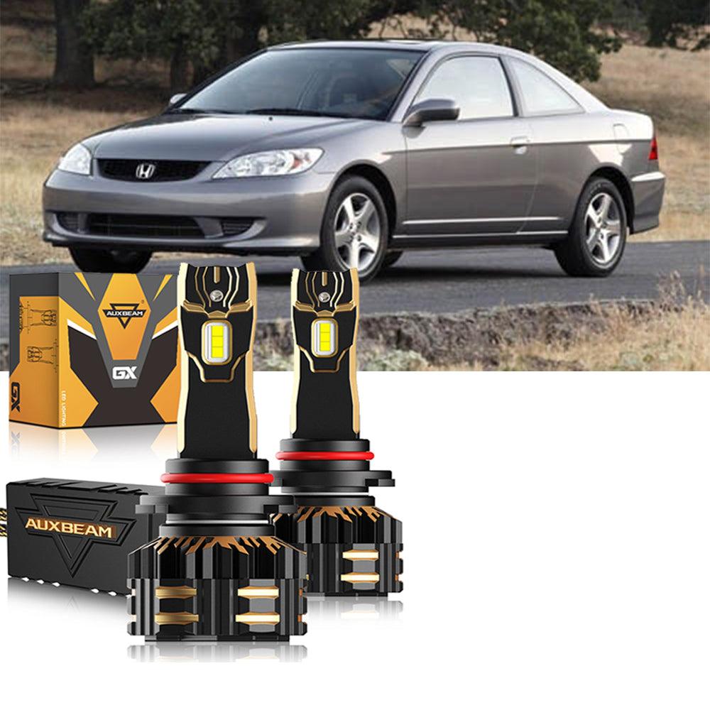 For 2004-2005 Honda Civic 9005 9006 LED Headlight Bulbs Bundle - Auxbeam  – éclairage LED auto