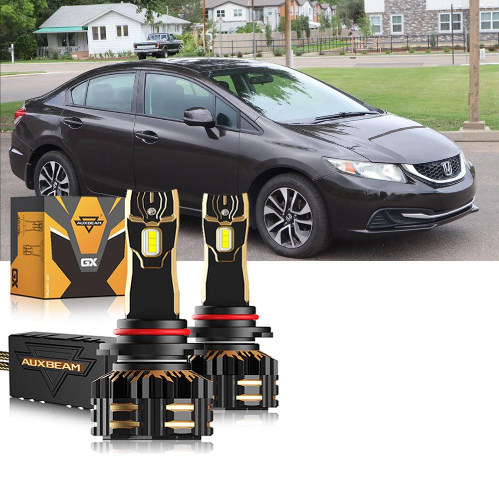 For 2006-2013 Honda Civic 9005 9006 LED Headlight Bulbs Bundle - Auxbeam  – éclairage LED auto