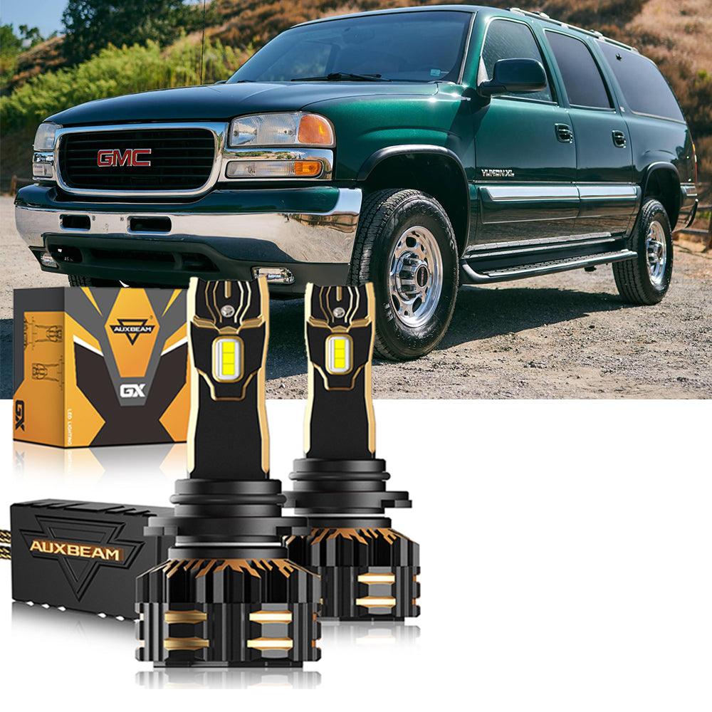 For 2000-2006 GMC Yukon XL 2500 9005 9006 LED Headlight Bulbs Bundle - Auxbeam  – éclairage LED auto