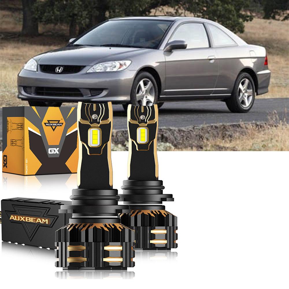 For 2004-2005 Honda Civic 9005 9006 LED Headlight Bulbs Bundle - Auxbeam  – éclairage LED auto