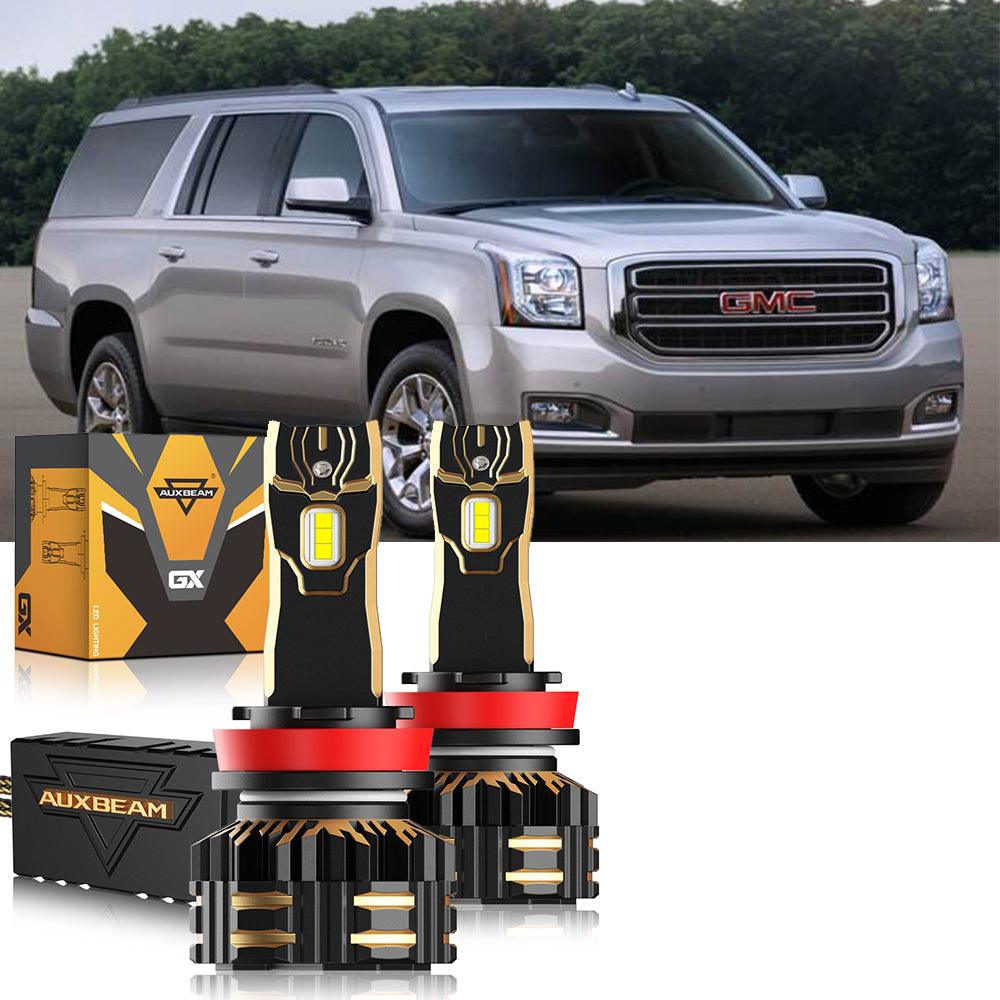 For 2017-2018 GMC Yukon XL Halogen 9005 H11 LED Headlight Bulbs Bundle - Auxbeam  – éclairage LED auto