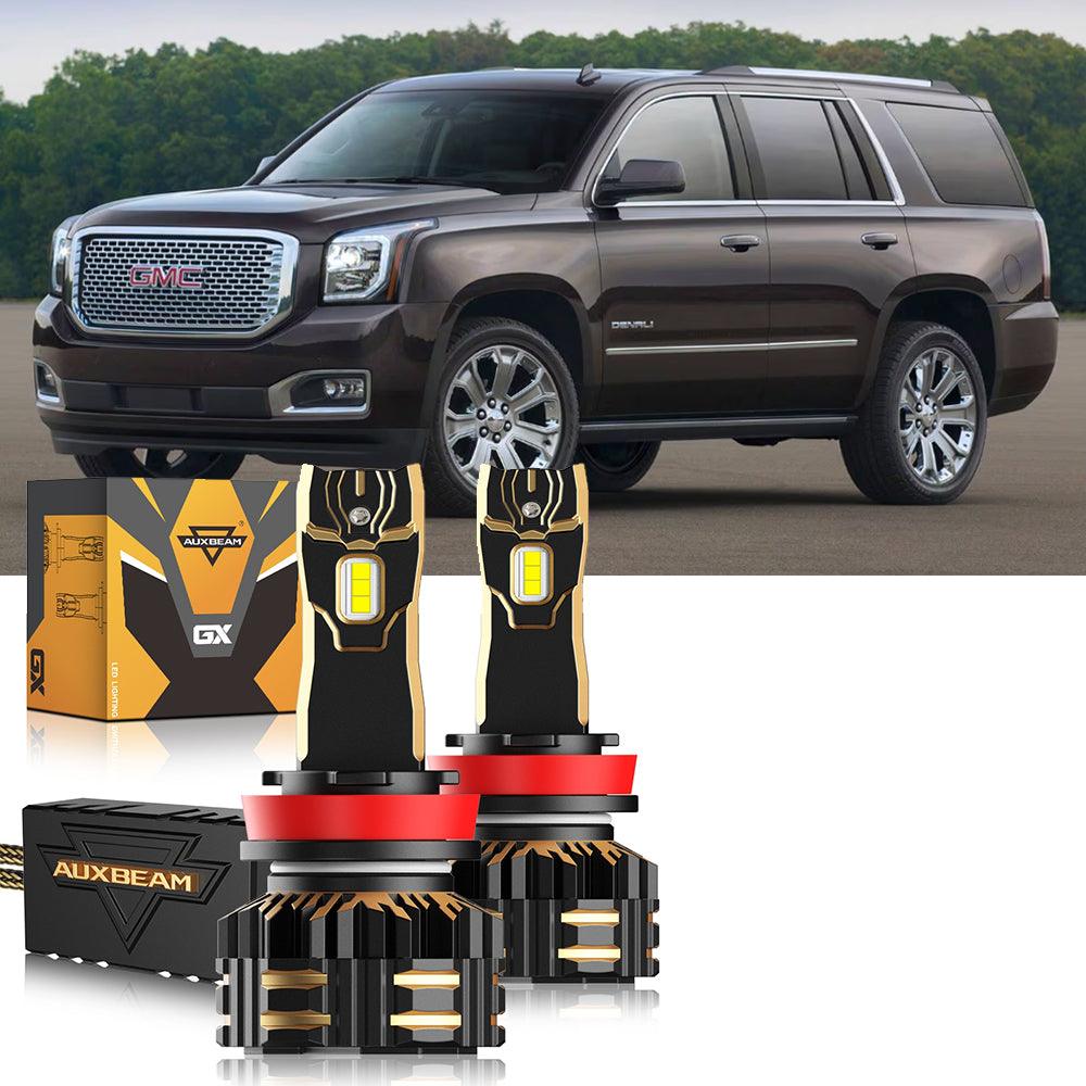 For 2015-2016,2019 GMC Yukon XL Halogen 9005 H11 LED Headlight Bulbs Bundle - Auxbeam  – éclairage LED auto