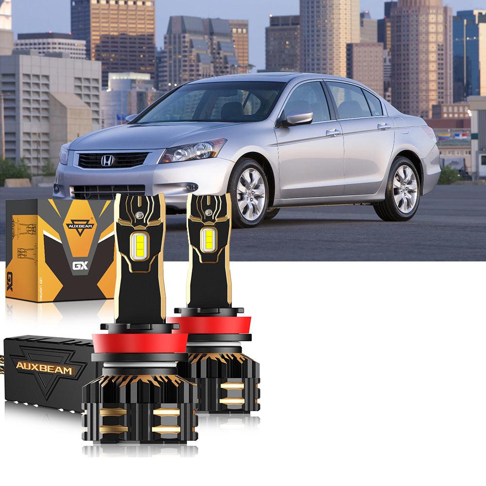 For 2008-2012 Honda Accord 9005 H11 9006 LED Headlight Bulbs Bundle - Auxbeam  – éclairage LED auto