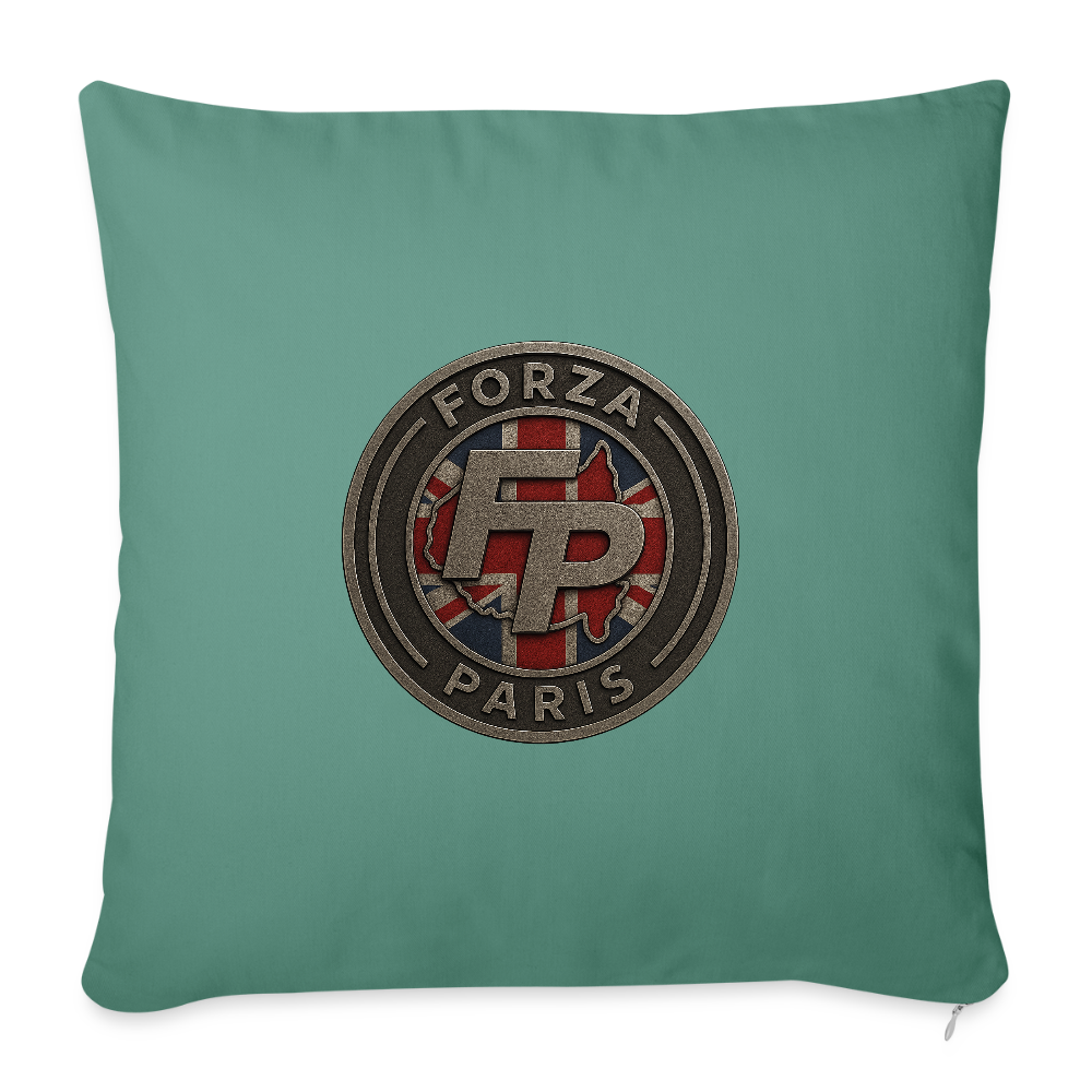 Housse de coussin décorative 45 x 45 cm - vert sapin