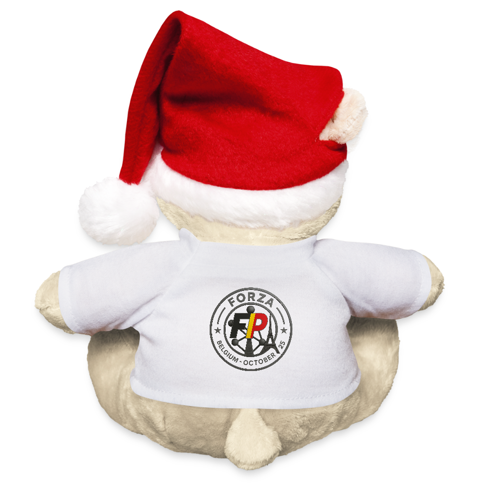 Nounours de Noël - blanc