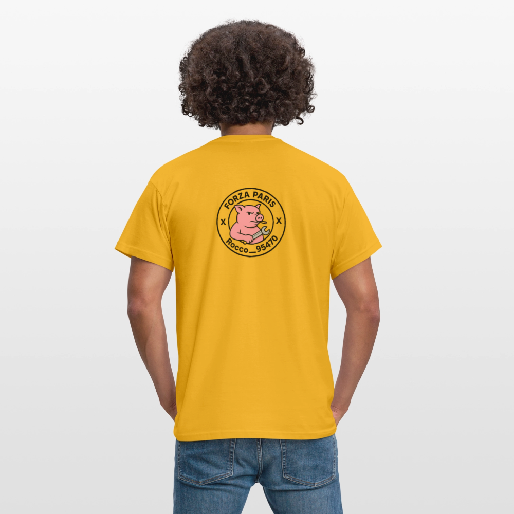 T-shirt Homme - jaune