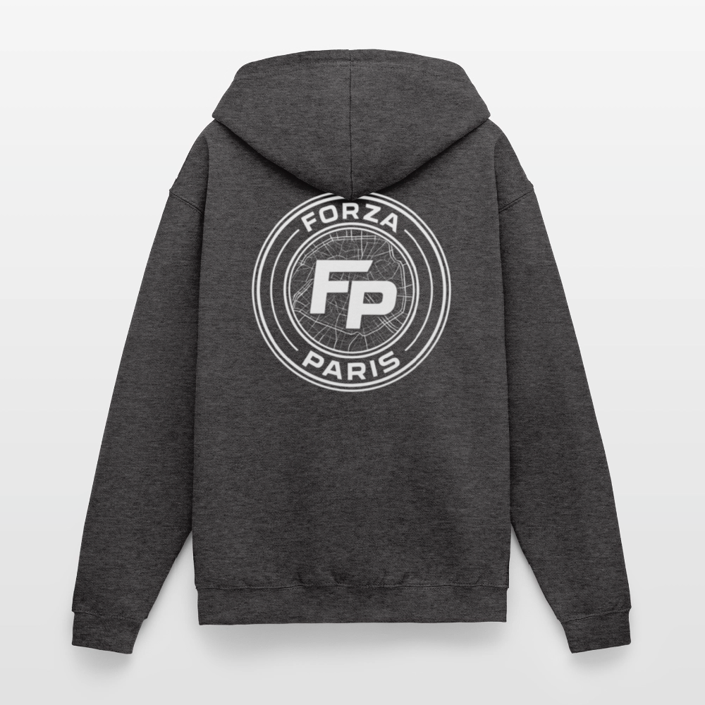 Veste à capuche unisexe - charbon