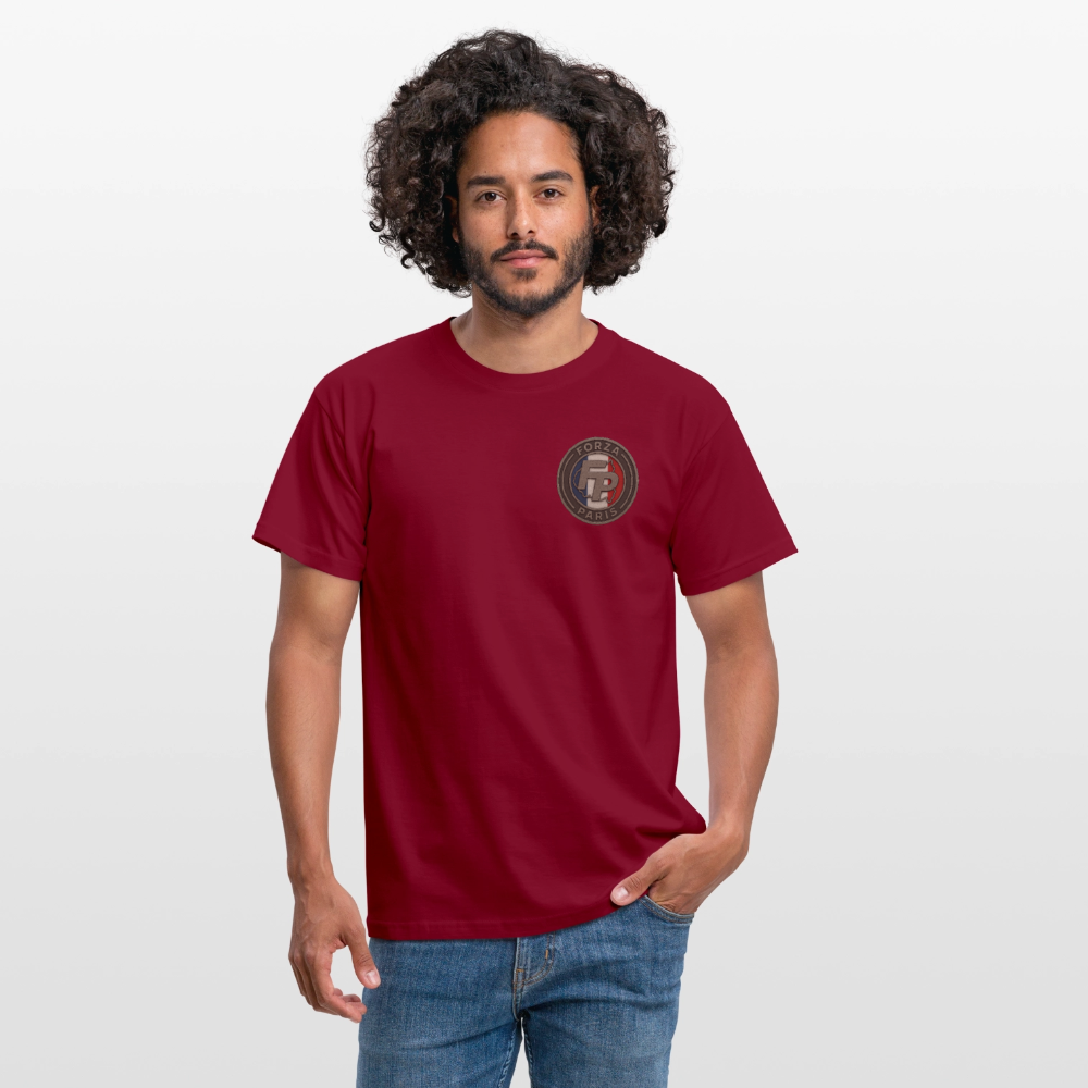 T-shirt Homme - rouge brique