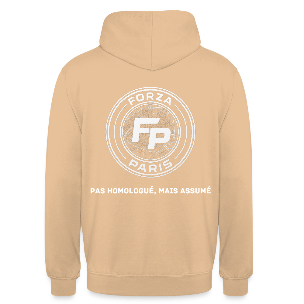 Sweat-shirt à capuche unisexe - FORZA - PARIS