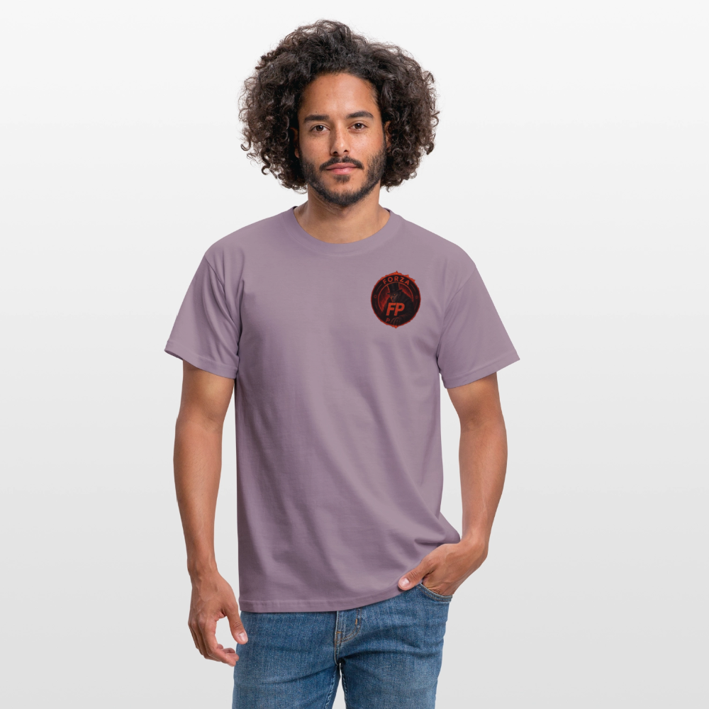 Men's T-Shirt - purple-grey 