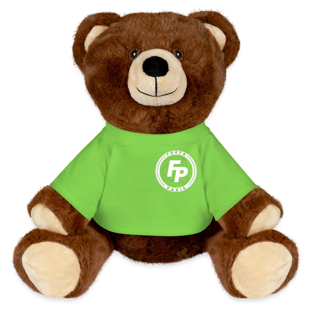MiniFeet® RecycelBär® Teddy Bear Brown - light green