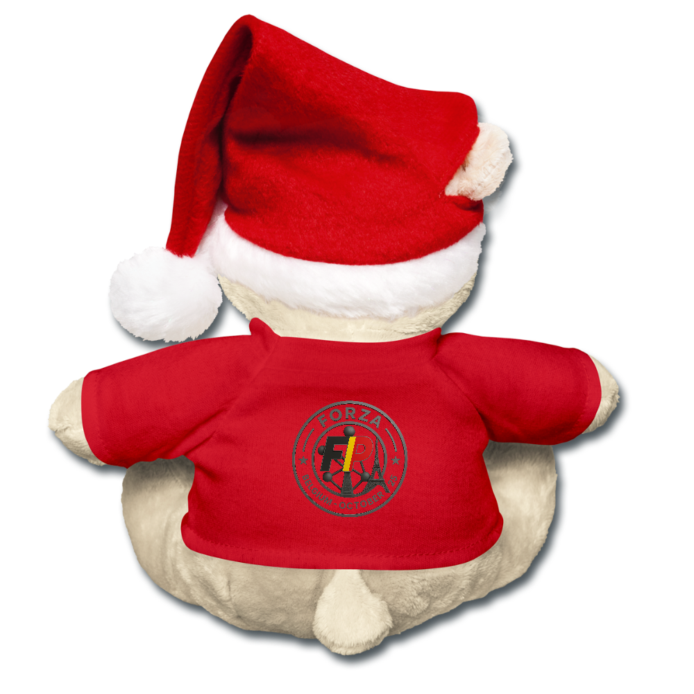 Nounours de Noël - rouge