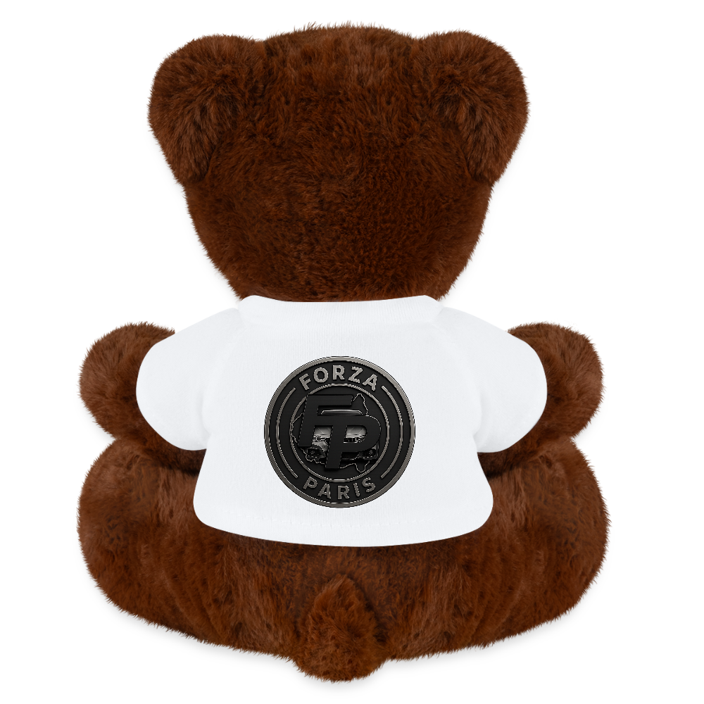 Nounours RecycelBär® marron - blanc