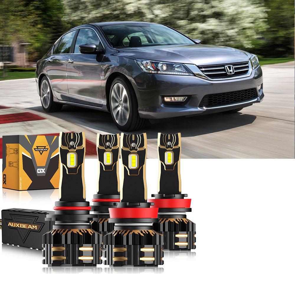 For 2013-2015 Honda Accord 9005 H11 LED Headlight Bulbs Bundle - Auxbeam  – éclairage LED auto