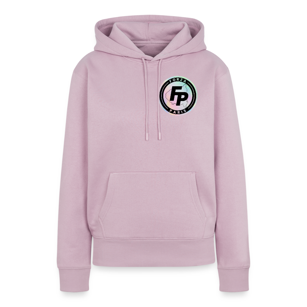 Sweat-shirt à capuche Premium pour femmes - rose poudré