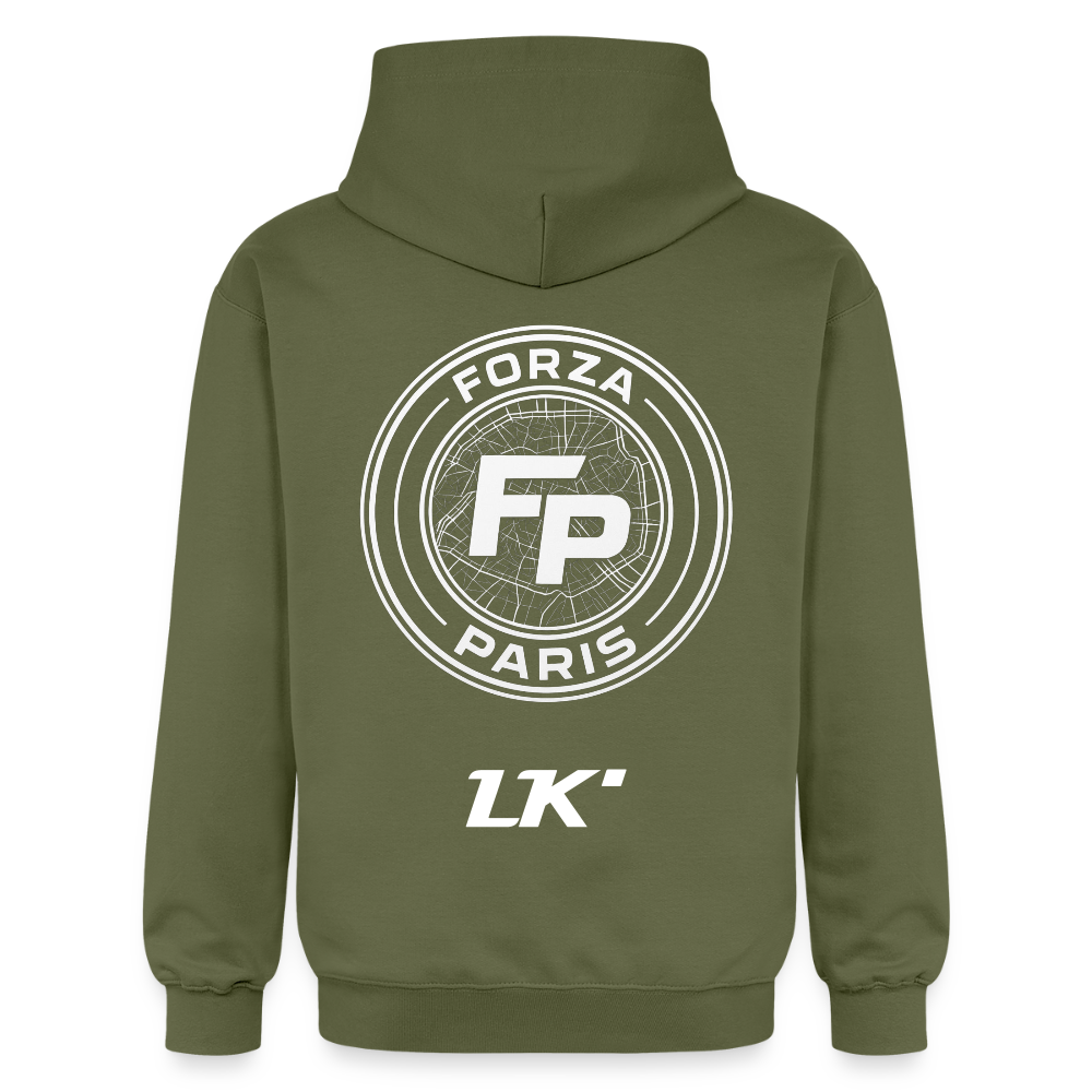 Sweat à capuche Softstyle® Gildan Unisexe - vert militaire