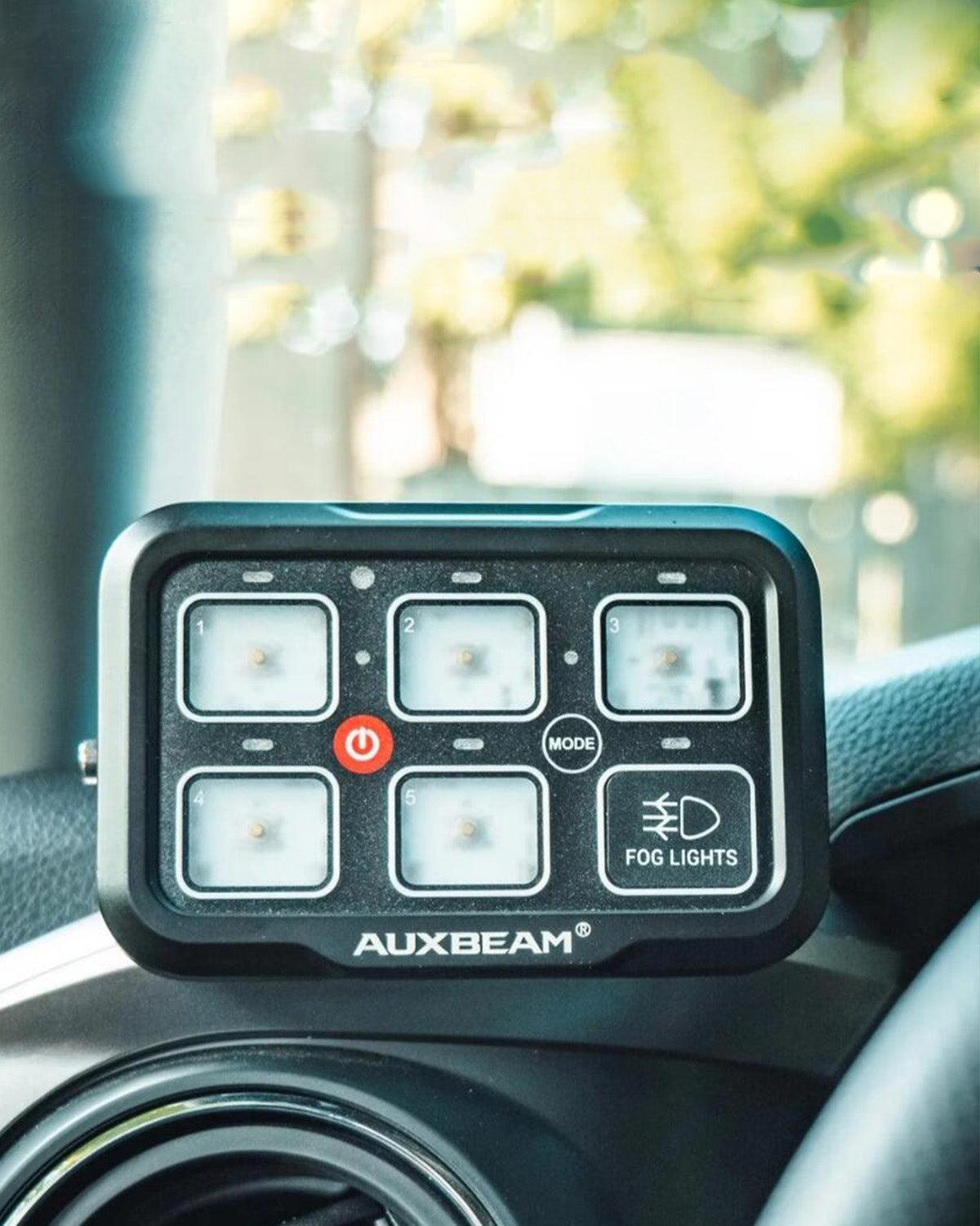 AR Series 6/8 Gang LED Switch Panel,Off Road Light Controller 