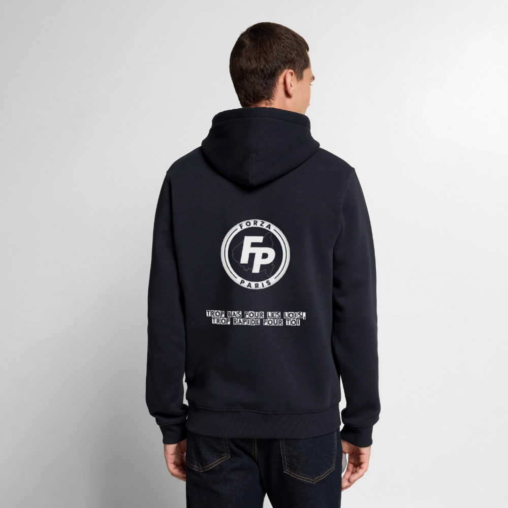 Sweat-shirt à capuche Premium pour hommes - navy