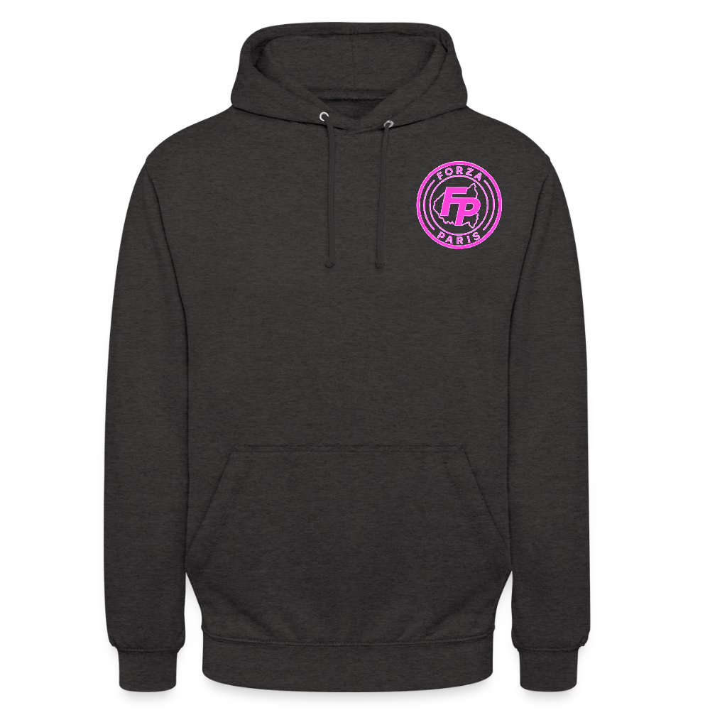 Sweat-shirt à capuche unisexe - charbon