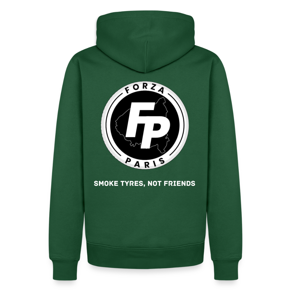 Sweat-shirt à capuche Premium pour hommes - bottle green