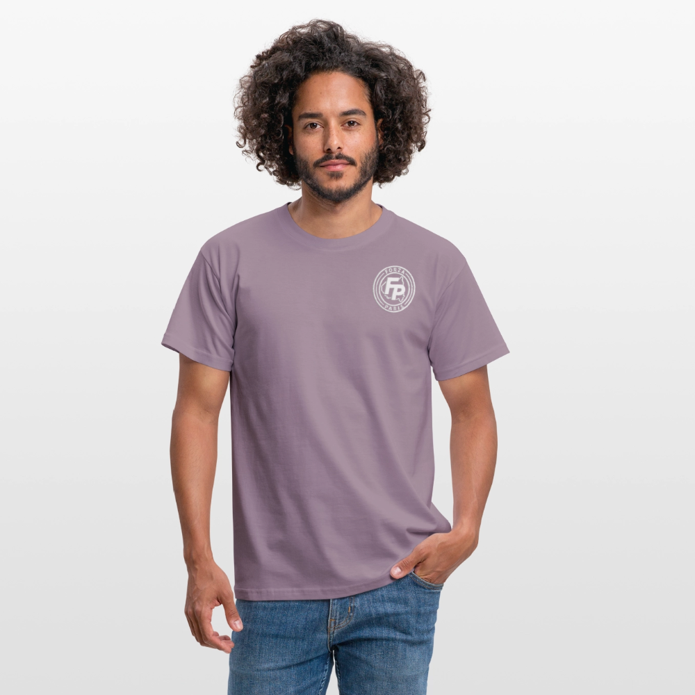 Men's T-Shirt - purple-grey 