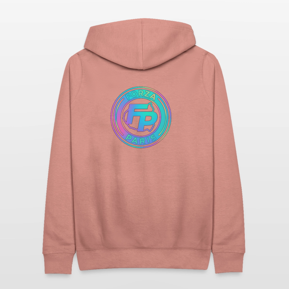 Sweat à capuche Femme - rose poudré