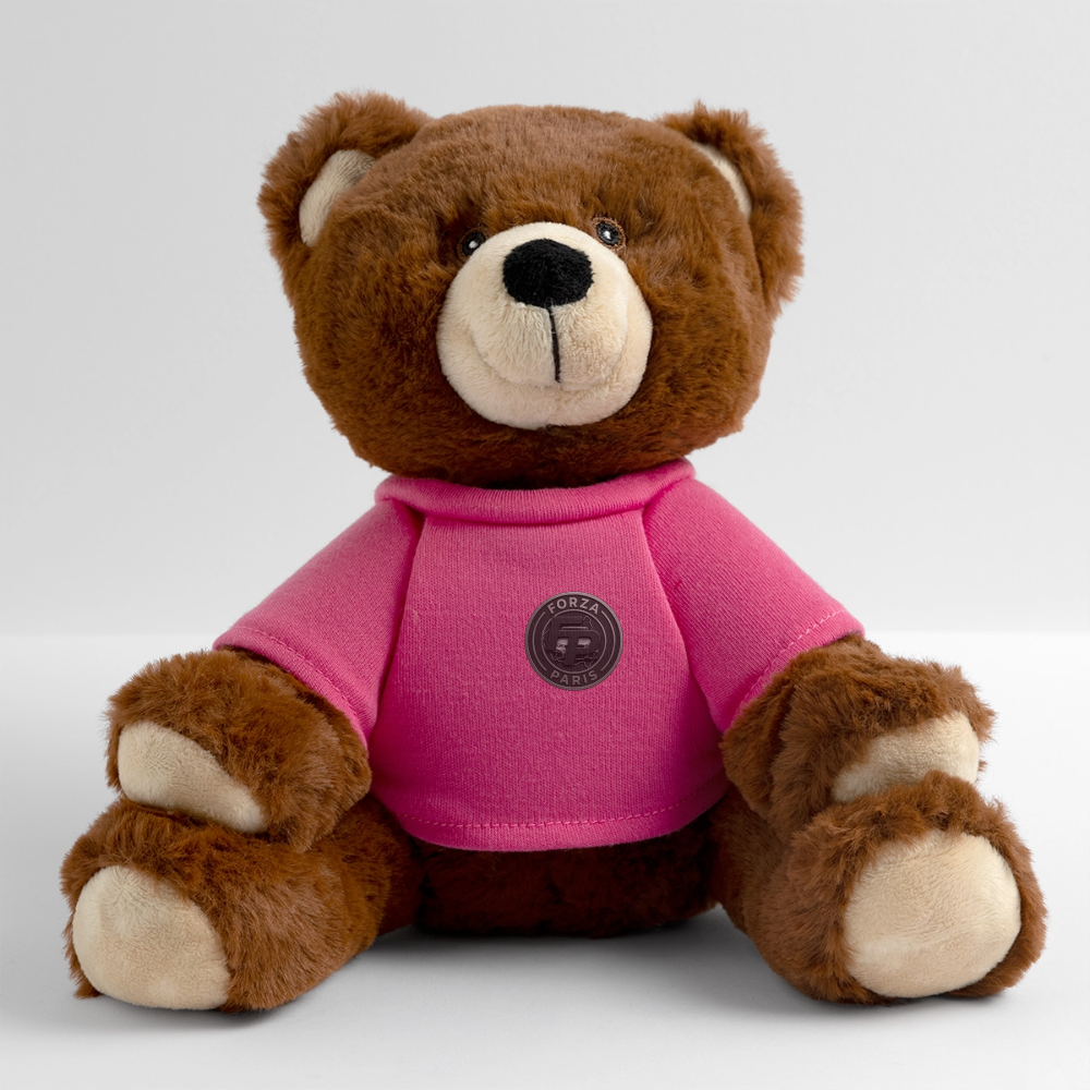 Nounours RecycelBär® marron - rose