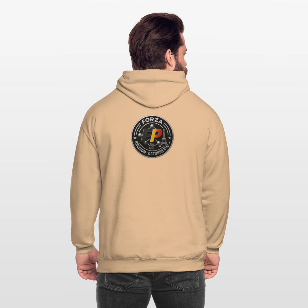 Sweat-shirt à capuche unisexe - pêche