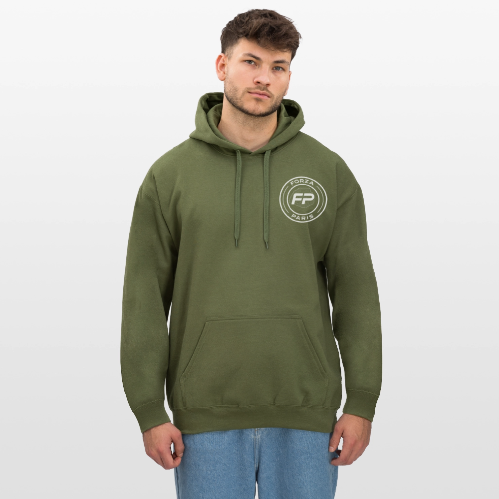 Sweat à capuche Softstyle® Gildan Unisexe - vert militaire